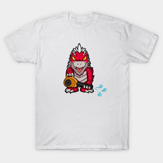 Red Zilla T-Shirt by TrollWear